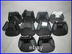 10 X Genuine Elite Xbox One Controller + Cases Spares Or Repairs Faulty Srf3007