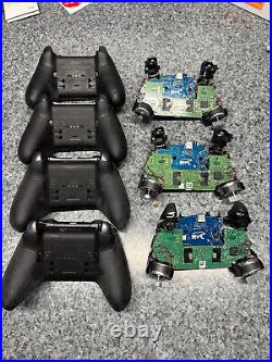 7x Microsoft Xbox One Elite Series 2 Controllers Defective Lot AS IS