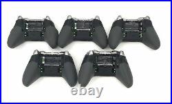 AS IS Microsoft Xbox One ELITE Controller Series 1 Model 1698 Lot of 5 #L2057