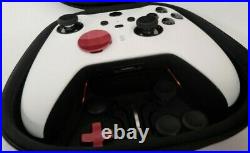 Blood White Custom Microsoft Xbox Elite Controller Series 2