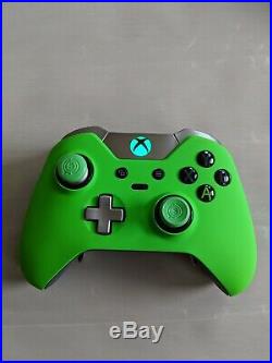 CUSTOM GREEN Microsoft Xbox One ELITE Controller with Scuf grips