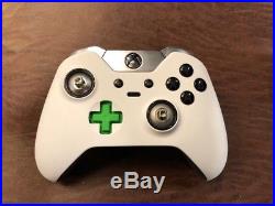 CUSTOM Soft Touch WHITE Microsoft Xbox One Elite Wireless Controller UNMODDED