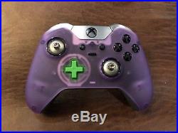 CUSTOM Soft Touch foggy purple Microsoft Xbox One Elite Controller UNMODDED