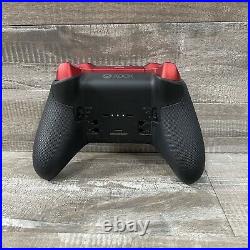 Custom Black And Red Microsoft Xbox Elite Series 2 Controller