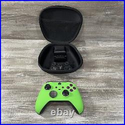 Custom Green And Purple Microsoft Xbox Elite Series 2 Controller