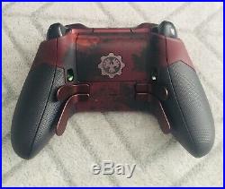Custom Microsoft Xbox One Elite Controller (Gears of War 4 Style)