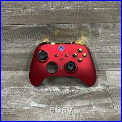 Custom Red and Gold Iron Man Microsoft Xbox Elite Series 2 Controller