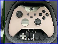 Custom Soft Touch Pink Microsoft Xbox One Black Elite Wireless Controller