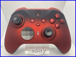 Custom Xbox One Elite Series 2 Controller Red Shadow Red LED