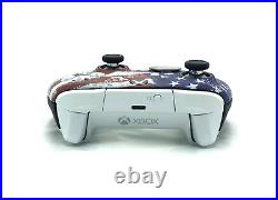 Custom Xbox Series X / S Elite Series 2 Controller Soft Touch US American Flag
