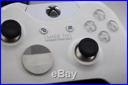 Customized Xbox One Elite Controller with I Made This Launch Team 2013 Faceplate