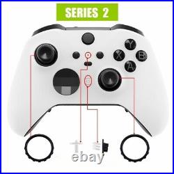 ELITE Custom Black and White Xbox One Series 2 Official Microsoft Controller