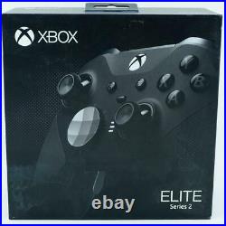 Elite Series 2 Controller Black Xbox One Factory Refurbished