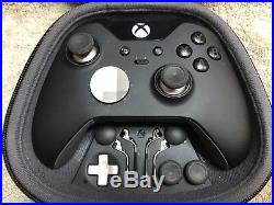 Elite Xbox One 1 Controller -Custom BLACKOUT, Buttons, ABXY with Letters