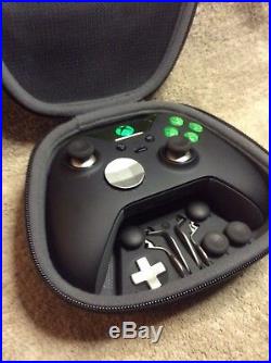 Elite Xbox One 1 Controller Custom GREEN Led, Buttons, ABXY withLetters