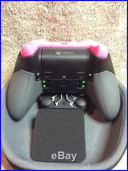 Elite Xbox One 1 Controller Custom, PINK Led, Buttons, ABXY Letters