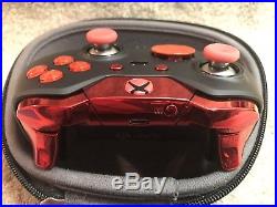 Elite Xbox One 1 Controller Custom RED Led, Buttons, ABXY withLetters, Joysticks