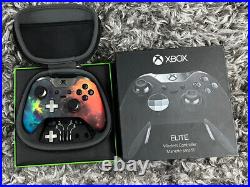 Extreme Custom Design Unique Chameleon Purple Blue Xbox 1 Elite Controller 1698