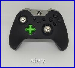 FOR PARTS Microsoft Xbox One Black Elite Wireless Controller Series 1 LOT OF 5