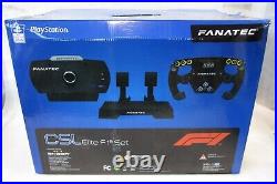 Fanatec CSL Elite F1 Set -For PC/PlayStation Works Perfect Great Set