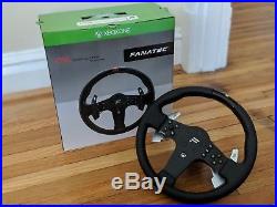 Fanatec CSL Elite Steering Wheel, Base & Pedals Bundle for XBOX One/PC