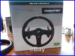 Fanatec CSL Elite Wheel Base for PC & Xbox One + Fanatec Steering Wheel P1