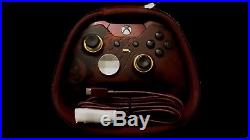 Gears Of War Xbox One Elite Controller with Accessories and case WARRANTY