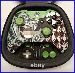 Joker Xbox Elite series one controller with Brand new Scuf grips and thumbsticks