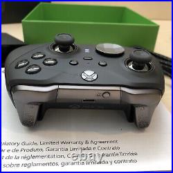 Lot 2X Microsoft Xbox XS Xbox One Elite Series 2 Wireless Controllers, Full Set