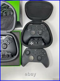 Lot of 4 SUPER RARE Microsoft Xbox One Elite Controllers For Parts or Repair