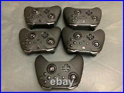 Lot of 5 Microsoft Xbox One Elite Series 2 Gamepad Controller AS IS FOR PARTS