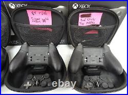 Lot of 8 Used Xbox Elite Wireless Series 2 Controllers For Parts or Repair