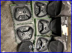 Lot of 9 Xbox Elite Wireless Controller Series 2 DEFECTIVE READ WILL SPLIT
