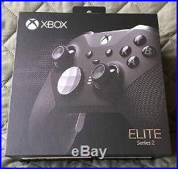 Microsoft Elite Series 2 Controller Xbox One Black SEALED IN HAND