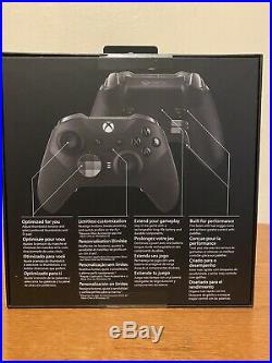 Microsoft Elite Series 2 Controller Xbox One Black SEALED New IN HAND