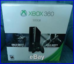 Microsoft Xbox 360 E Holiday Value Bundle 500GB Black Console