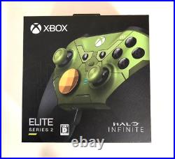 Microsoft Xbox Elite Series 2 Halo Infinite Limited Controller Green with box