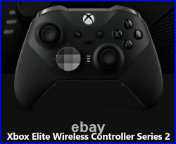 Microsoft Xbox Elite Series 2 Wireless Controller Gamepad Black XBox X or S PC