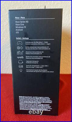Microsoft Xbox Elite Wireless Controller Series 2, Factory Sealed