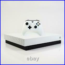 Microsoft Xbox ONE X Konsole 1TB Weiss + Controller Ultra HD Elite Konsole