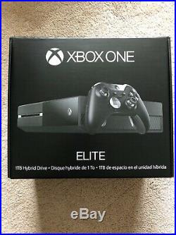 Microsoft Xbox One Elite 1TB Black Console Controller Brand New Sealed