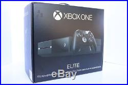 Microsoft Xbox One Elite Bundle 1TB Black Console Used With All Original Items