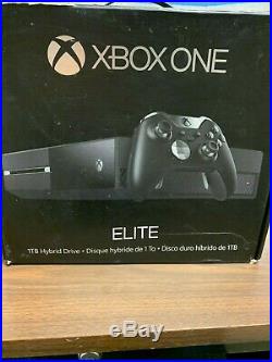 Microsoft Xbox One Elite Bundle 1TB Black Console With Controller