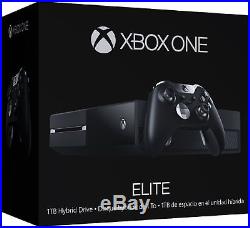 Microsoft Xbox One Elite Bundle 1TB Black Console With Elite Controller and case