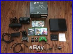 Microsoft Xbox One Elite Bundle 1TB Black with Extra Controller, Kinect, & 7 Games