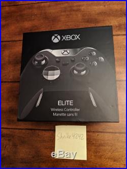 Microsoft Xbox One Elite Controller (Black), New and Sealed, Never Used