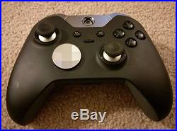 Microsoft Xbox One Elite Controller Gamepad Great Condition with everything