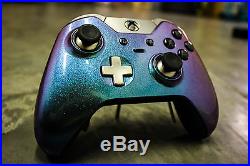 Microsoft Xbox One Elite Controller-Tropical Reflection-Purple Green-Color Shift
