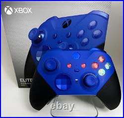 Microsoft Xbox One Elite Series 2 Core Controller -w custom LED mod Great GIFT