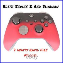 Microsoft Xbox One Elite Series 2 Rapid Fire Modded Controller Red Shadow